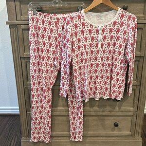 Roberta Roller Rabbit Pink Monkey Pajamas